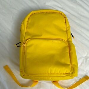 Brevite laptop yellow backpack